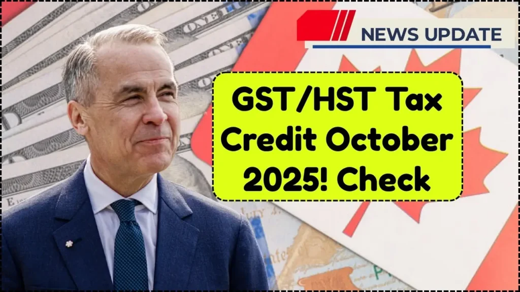 $698 GST/HST Tax Credit October 2025