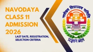 India’s Portal – Latest News, India News & World News 12 Navodaya Class 11 Admission 2026