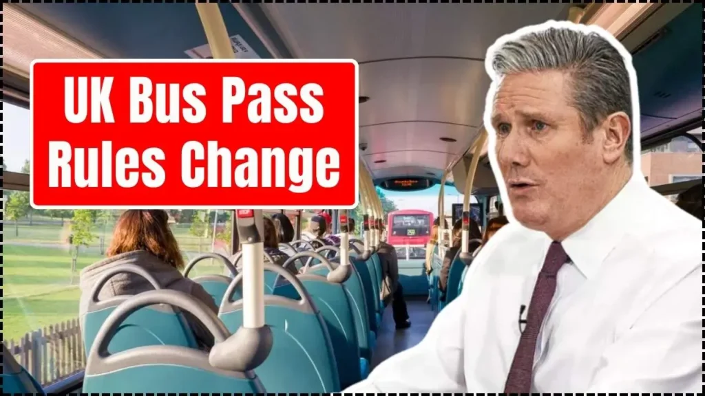 UK Bus Pass Rules Change from 6th October