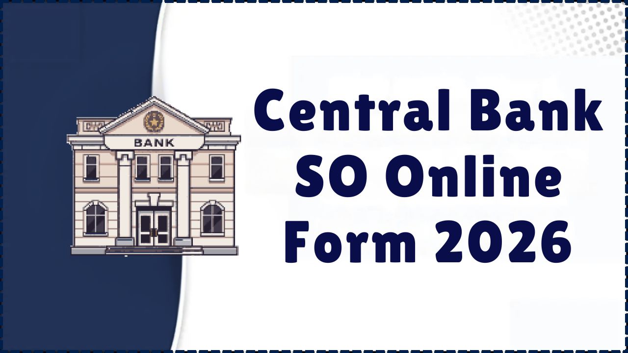Central Bank SO Online Form 2026