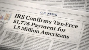 IRS Confirms Massive $1776 Payouts