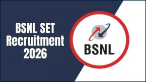 BSNL SET Recruitment 2026