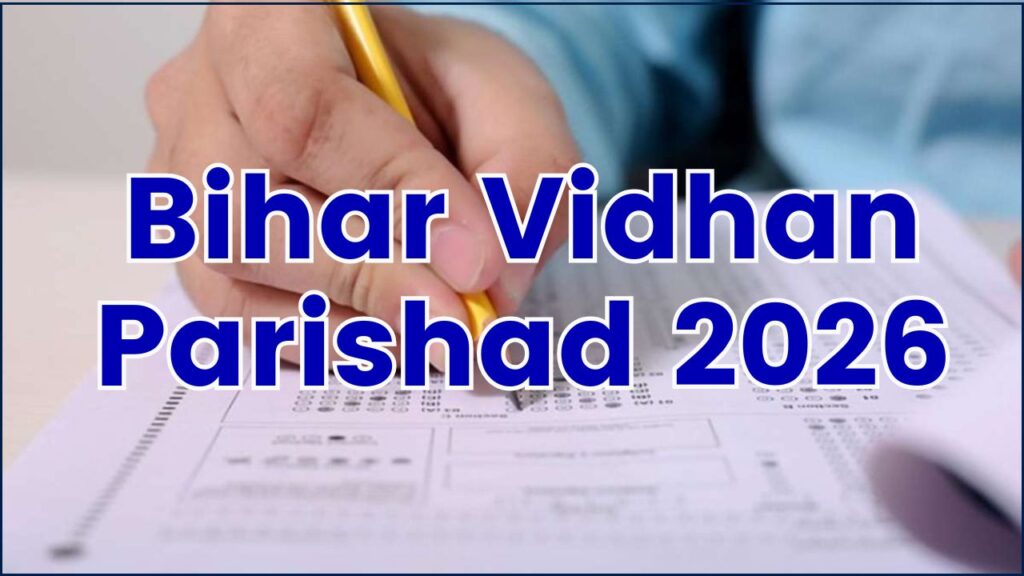Bihar Vidhan Parishad 2026