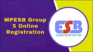 MPESB Group 5 Online Registration