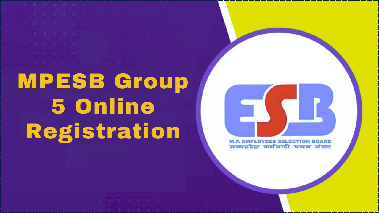 MPESB Group 5 Online Registration