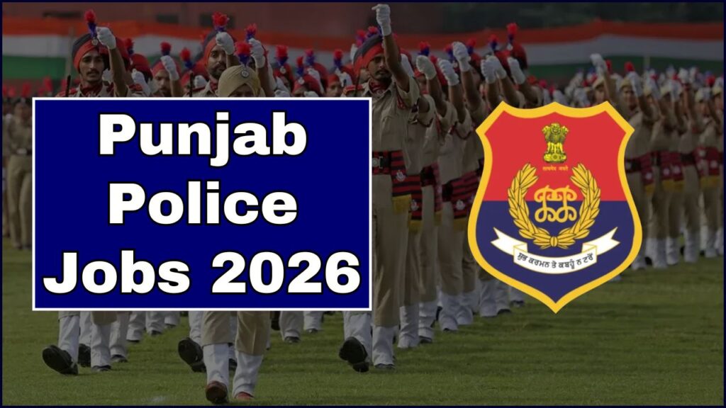 Punjab Police Jobs 2026
