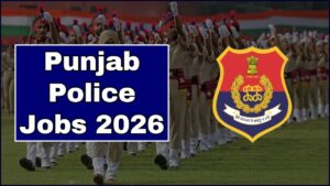 Punjab Police Jobs 2026